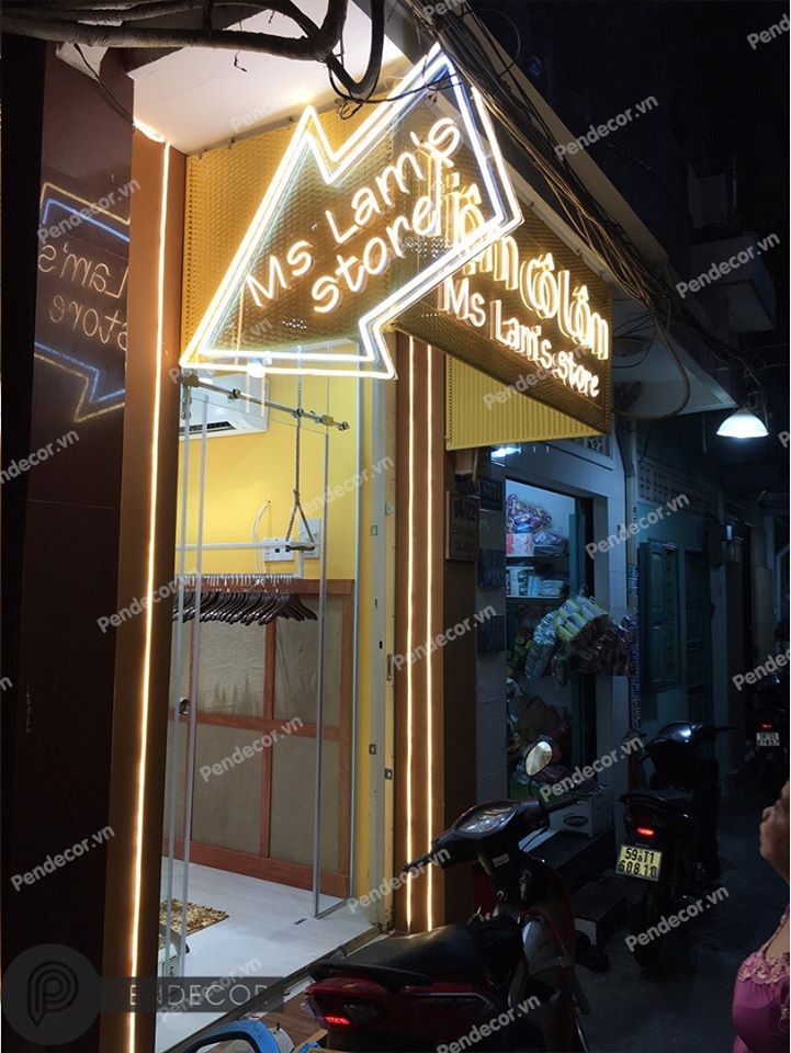Đèn neon sign dùng nhiều trong trang trí cũng như tạo điểm nhấn