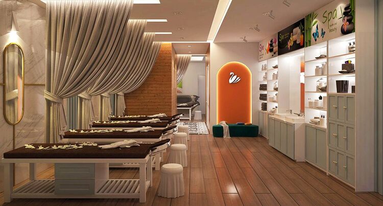 Bạn nên sử dụng gam màu nội thất trầm, kết hợp tinh tế với hệ thống đèn ánh sáng dịu nhẹ