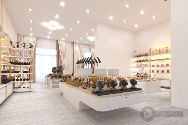 Không gian được Pendecor thiết kế toát lên sự tiện nghi, sang trọng