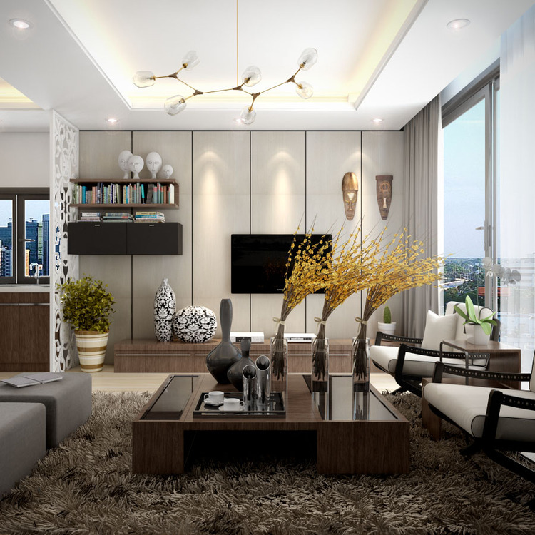 Một mẫu thiết kế nội thất của V-Home