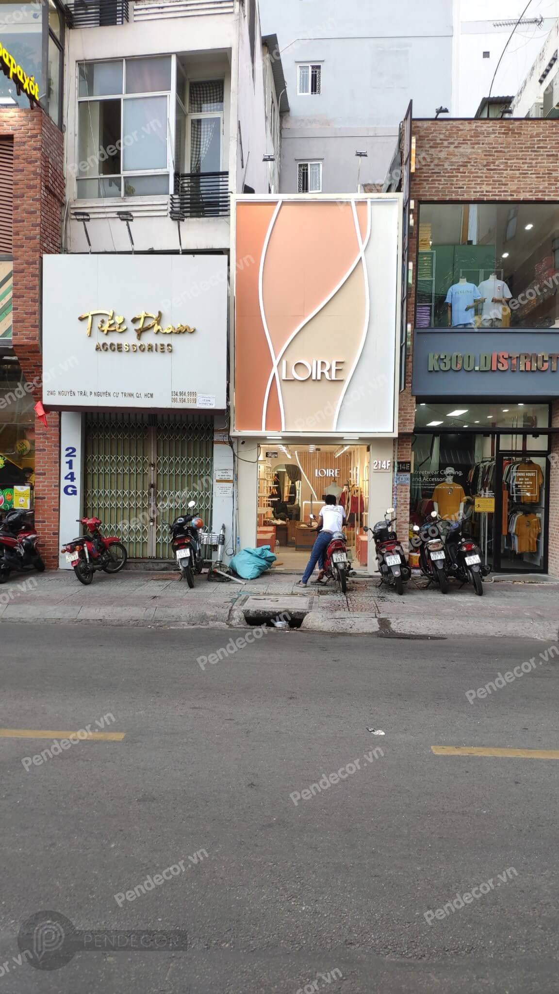 Thi Công Thực Tế Shop Đồ Lót Loire