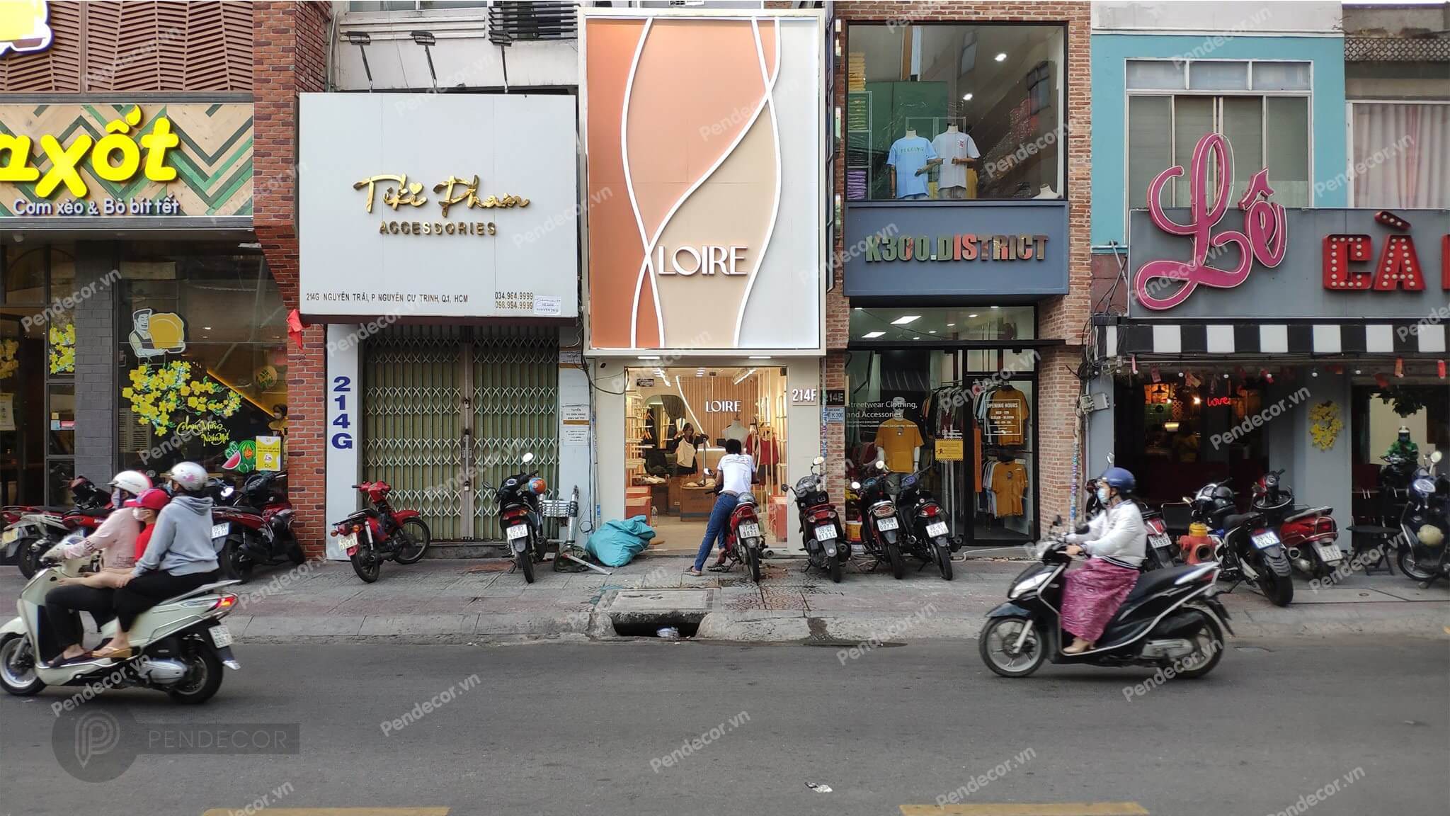 Thi Công Thực Tế Shop Đồ Lót Loire