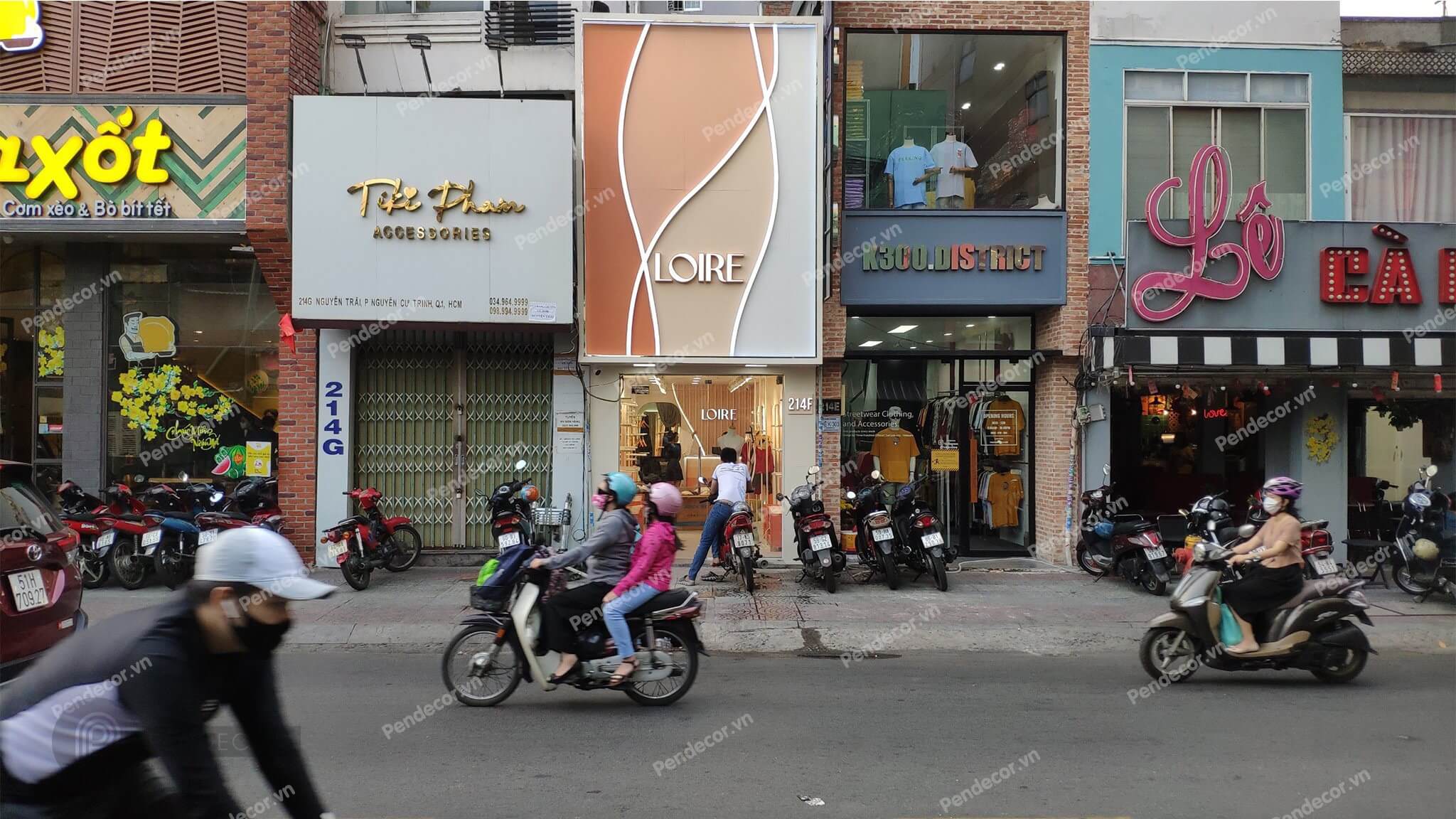 Thi Công Thực Tế Shop Đồ Lót Loire