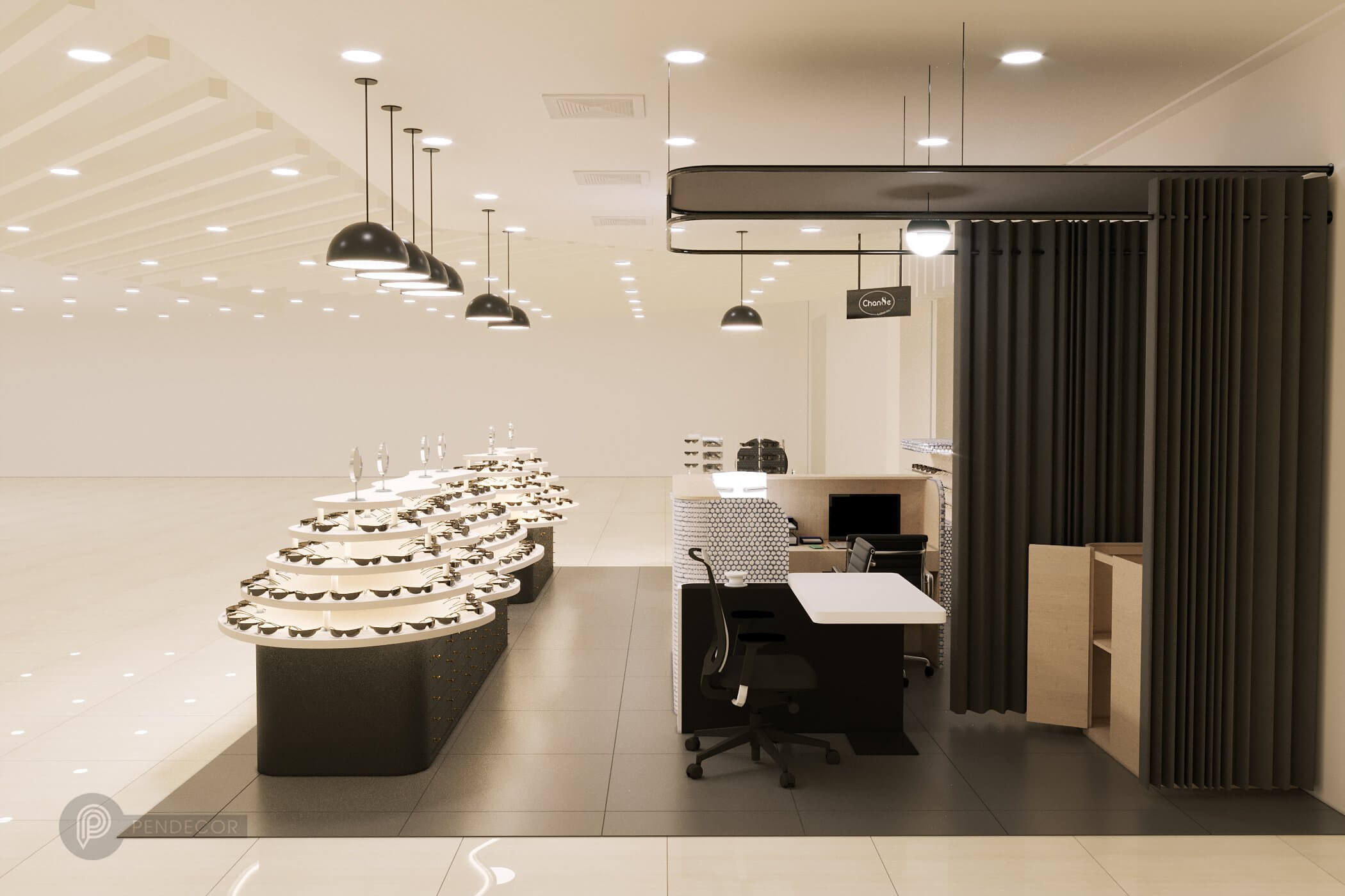 Thiết Kế Shop Mắt Kinh CHAN8E