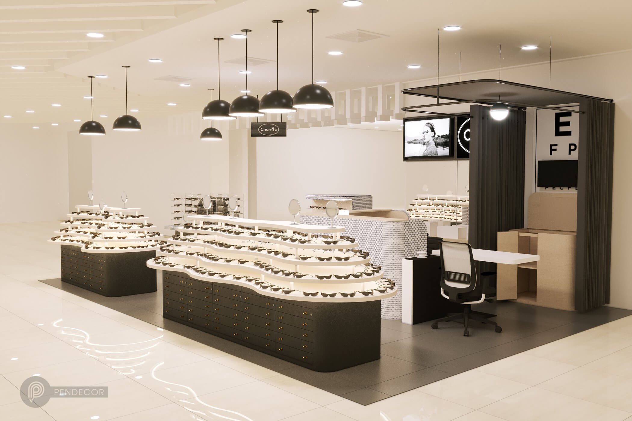 Thiết Kế Shop Mắt Kinh CHAN8E