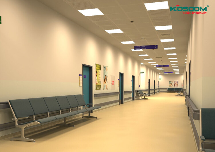 Đèn panel cho hành lang công sở