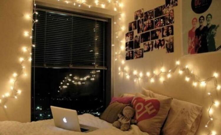 Đèn led thả dây lãng mạn