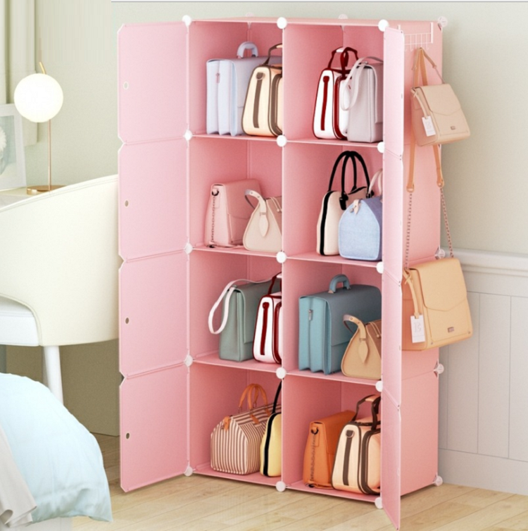 Tủ đựng túi xách làm từ nhựa