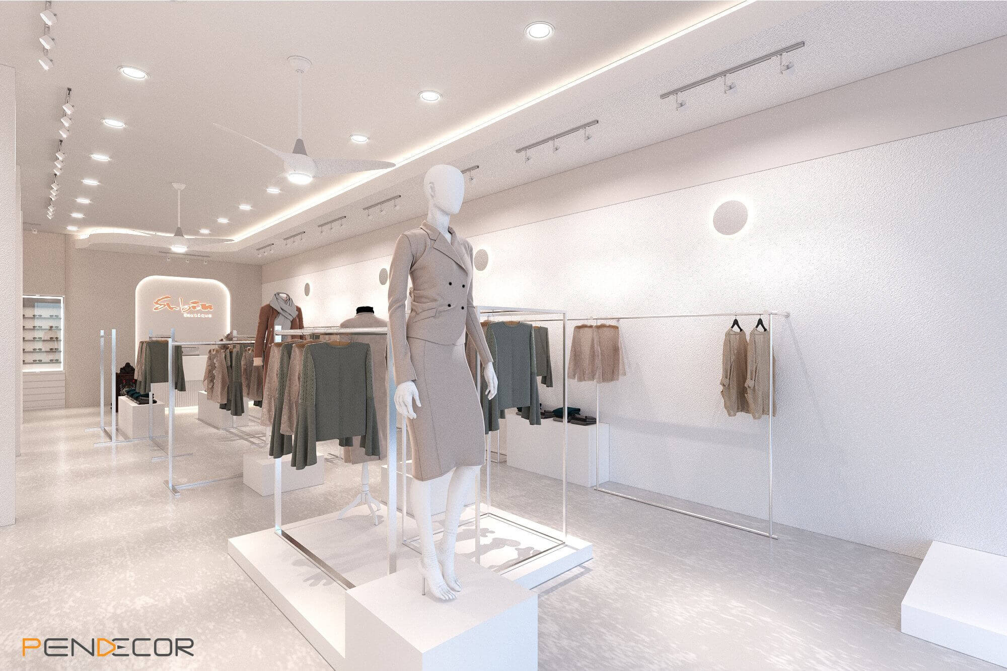 Thiết Kế Shop Thời Trang Nữ Subin Boutique