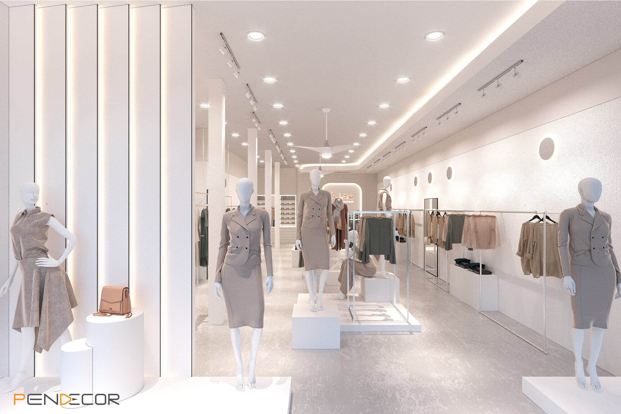 Thiết Kế Shop Thời Trang Nữ Subin Boutique