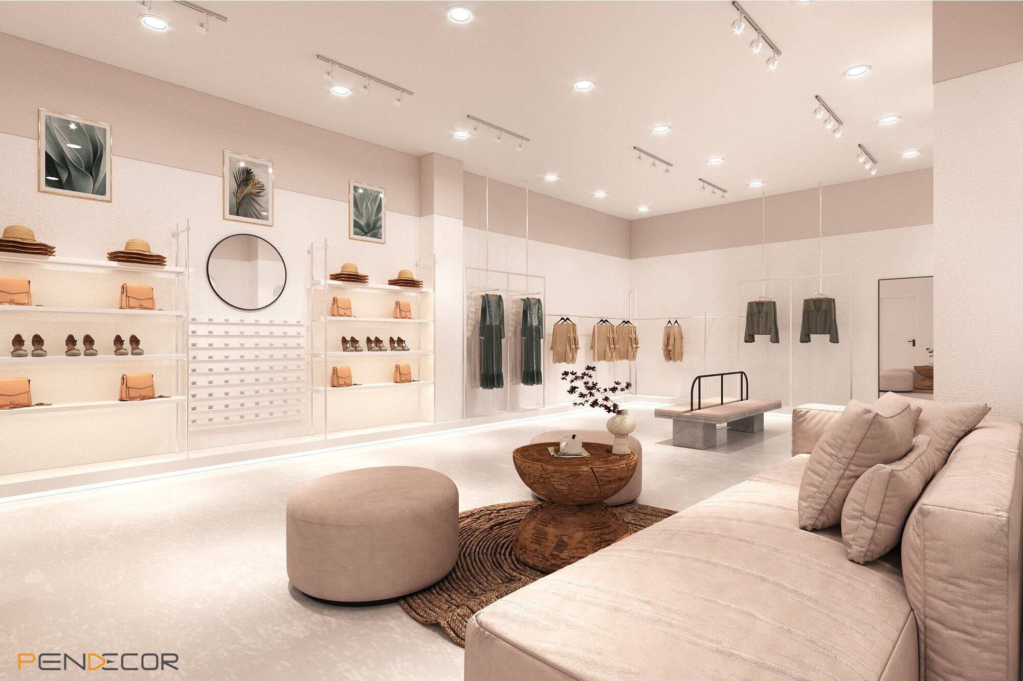 Thiết Kế Shop Thời Trang Nữ Subin Boutique