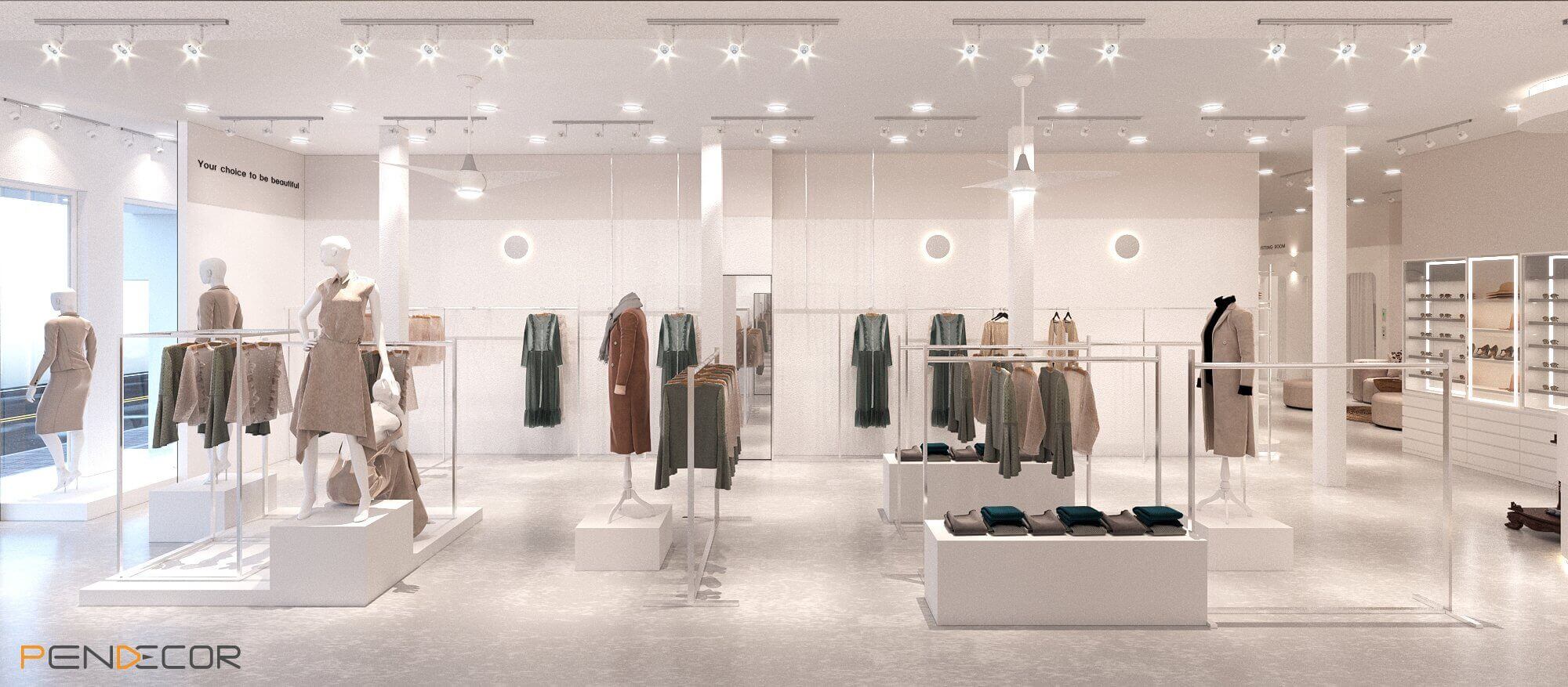 Thiết Kế Shop Thời Trang Nữ Subin Boutique