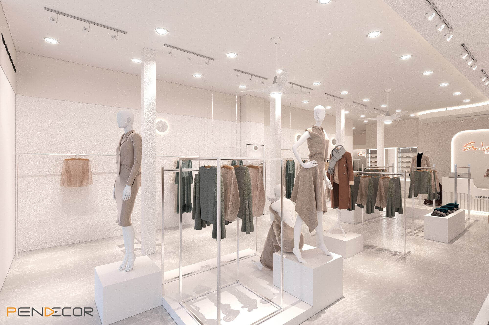 Thiết Kế Shop Thời Trang Nữ Subin Boutique