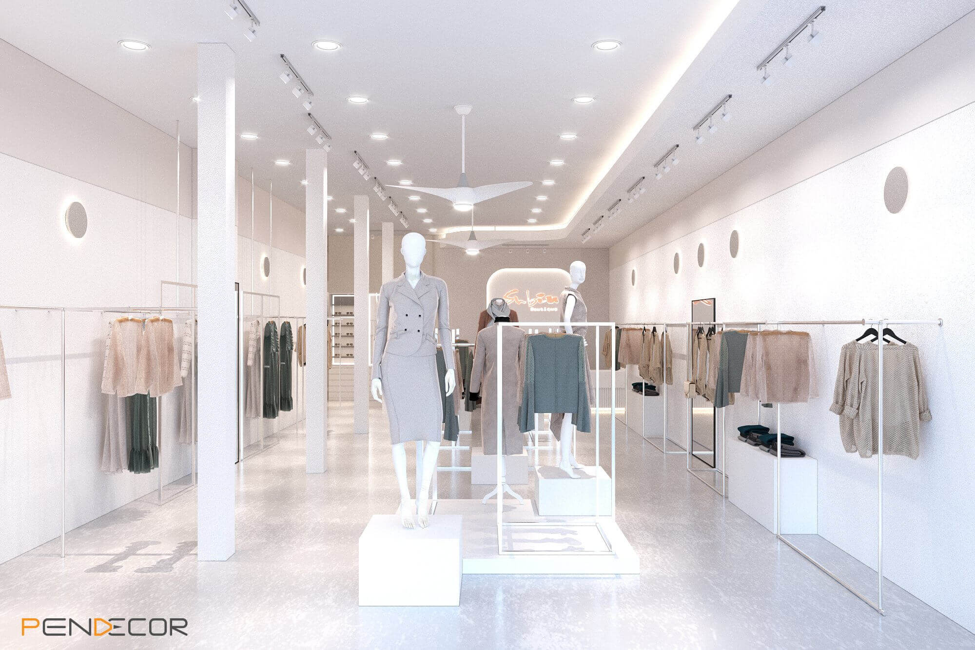 Thiết Kế Shop Thời Trang Nữ Subin Boutique