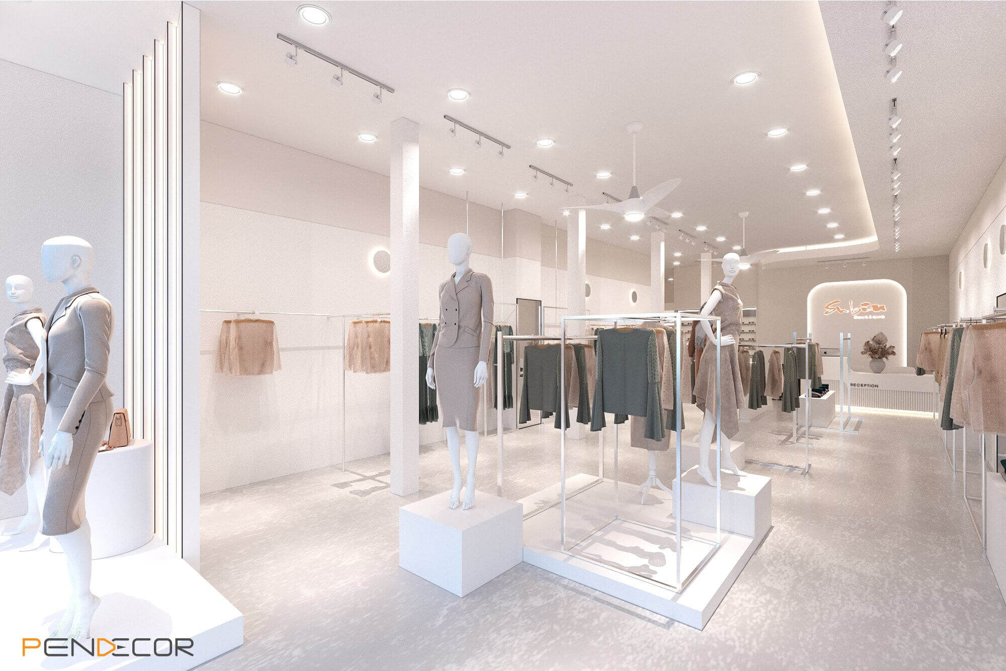 Thiết Kế Shop Thời Trang Nữ Subin Boutique