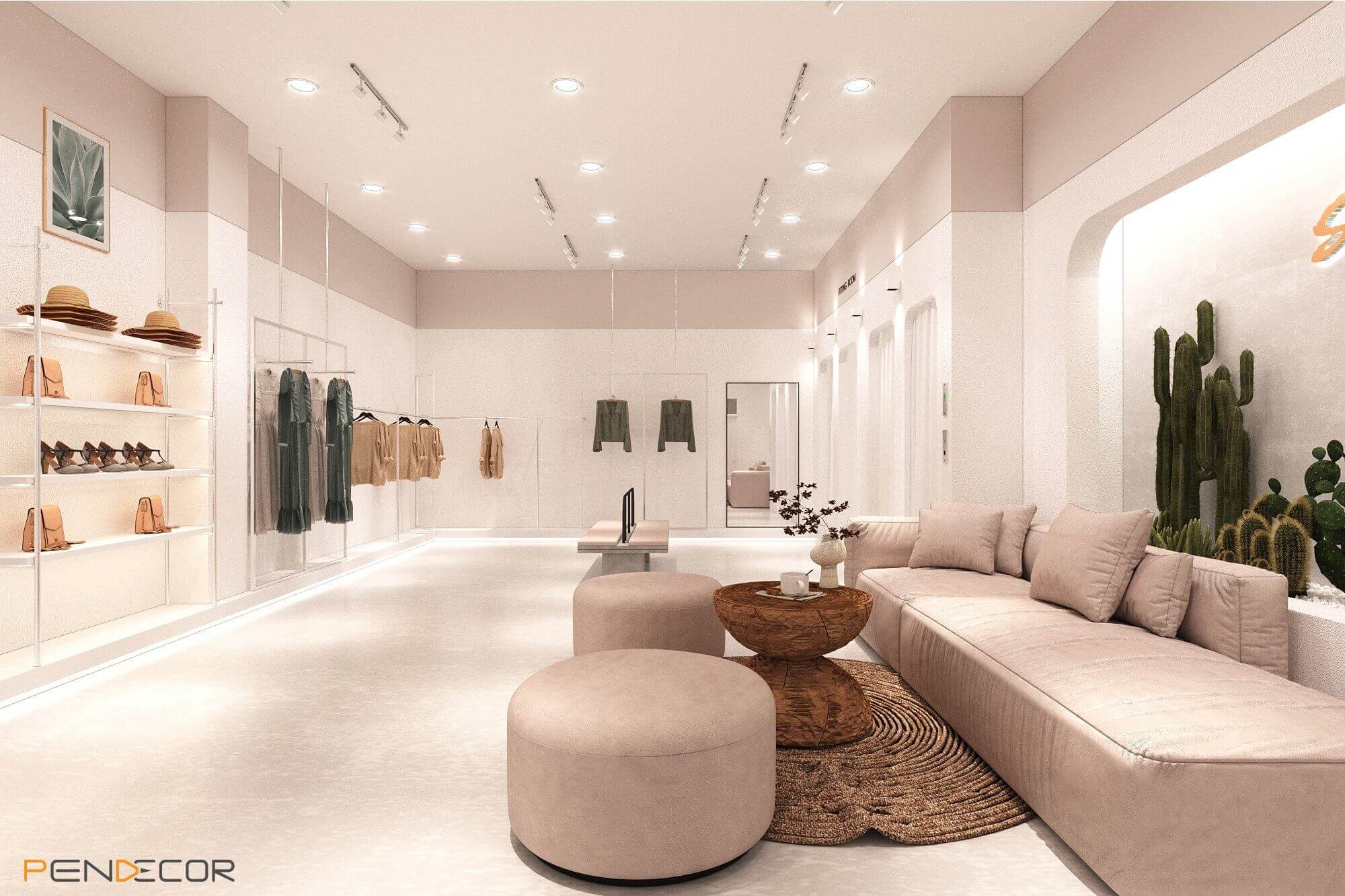 Thiết Kế Shop Thời Trang Nữ Subin Boutique