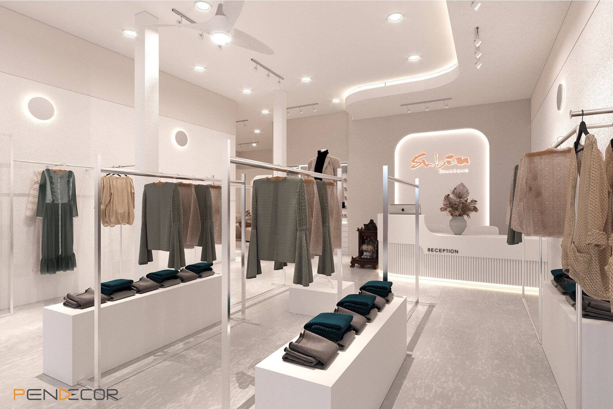 Thiết Kế Shop Thời Trang Nữ Subin Boutique