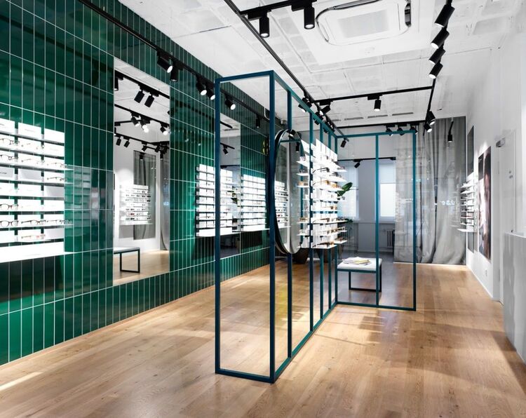Các mẫu thiết kế cửa hàng mắt kính đẹp nhất năm 2021