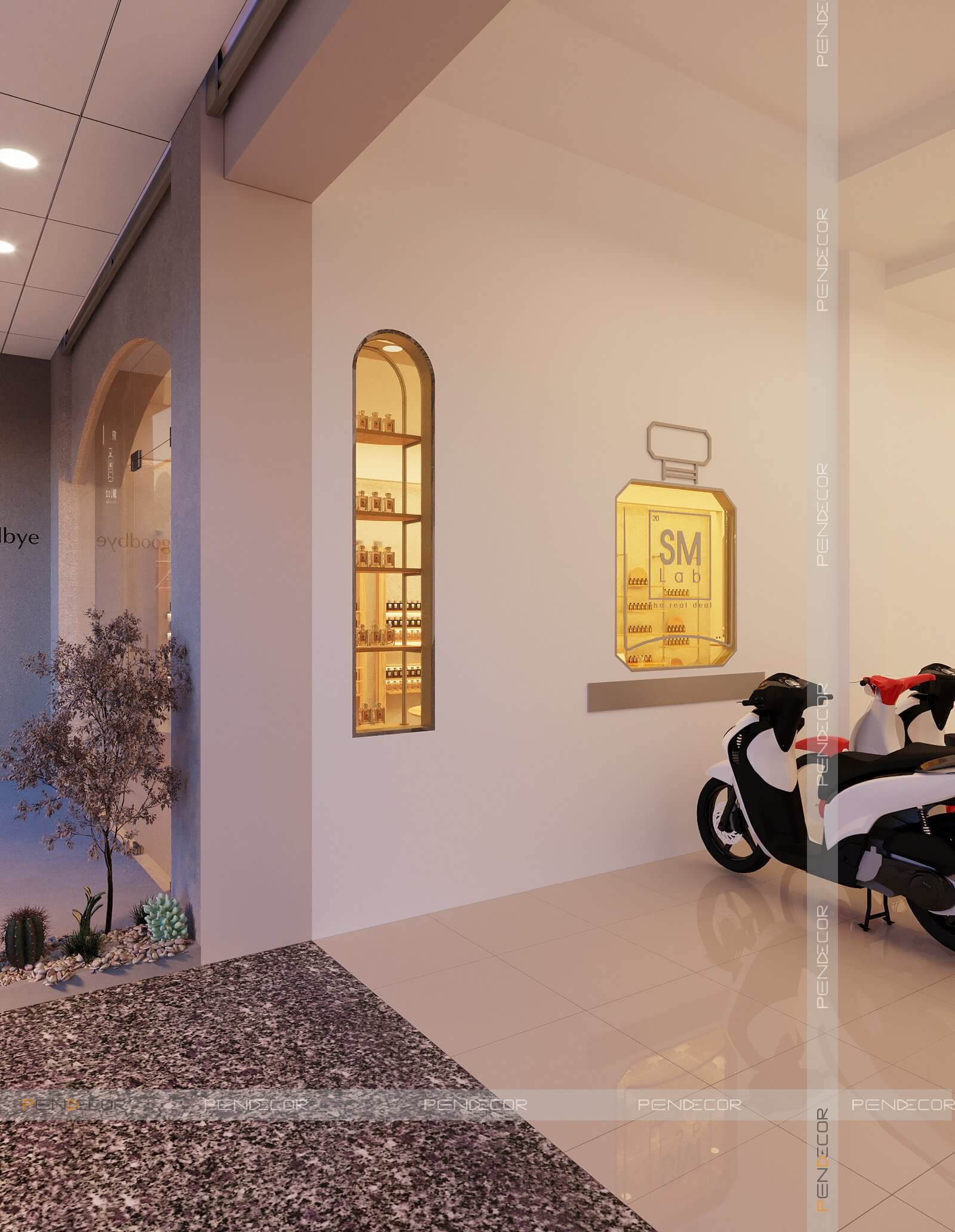 Thiết Kế Shop Nước Hoa SM Lab (Tân Bình)