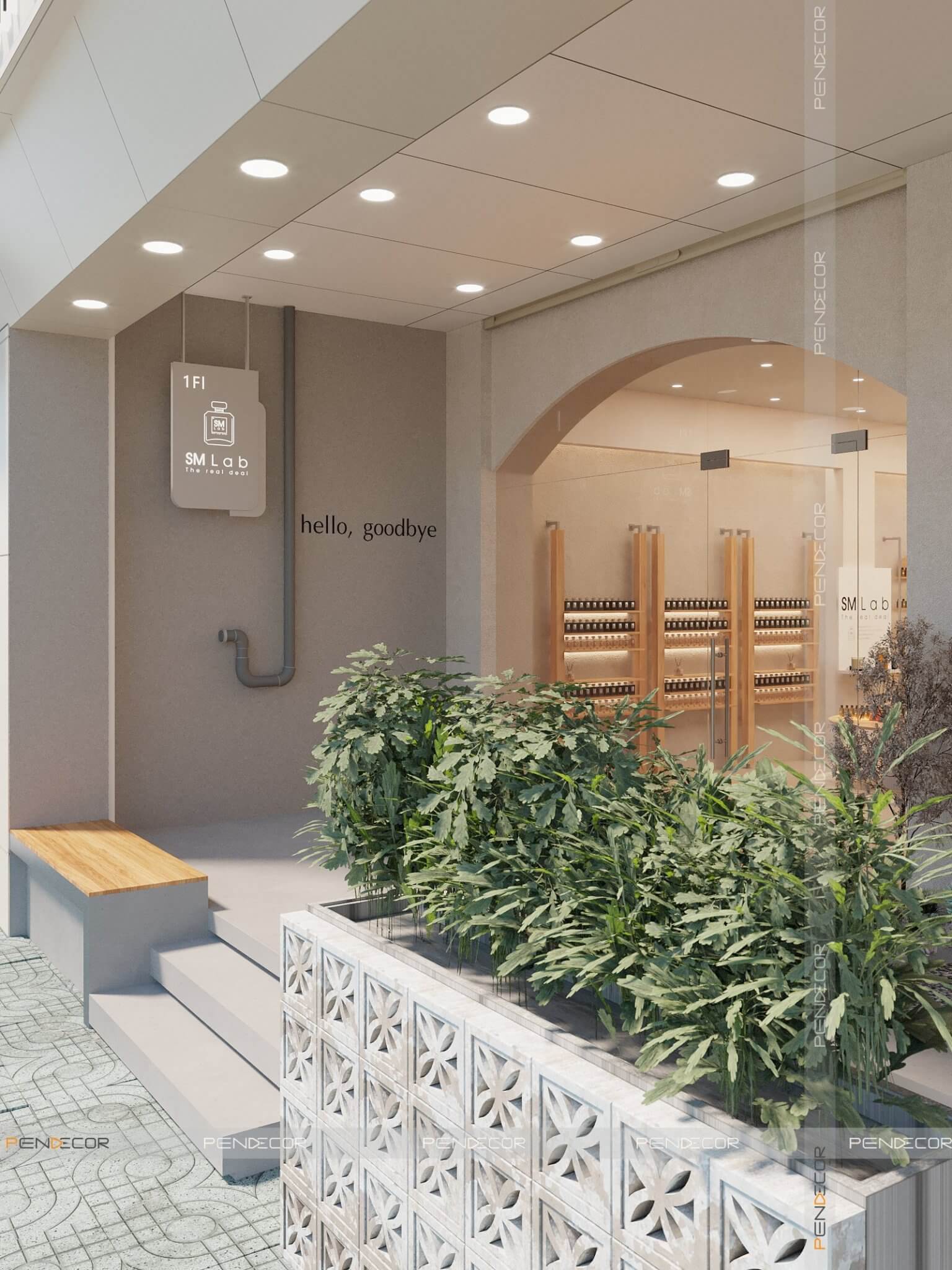 Thiết Kế Shop Nước Hoa SM Lab (Tân Bình)