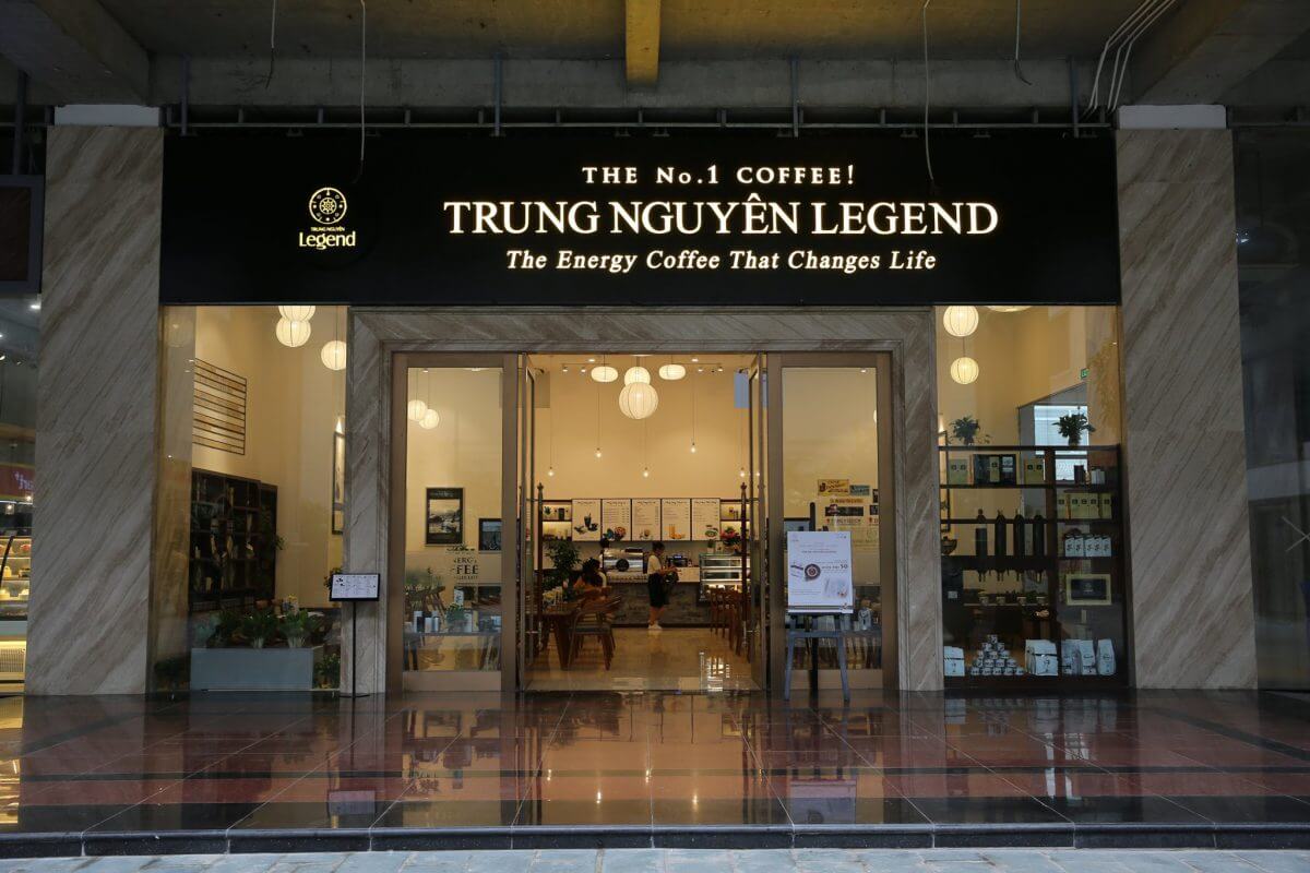 Bảng hiệu cafe thương hiệu