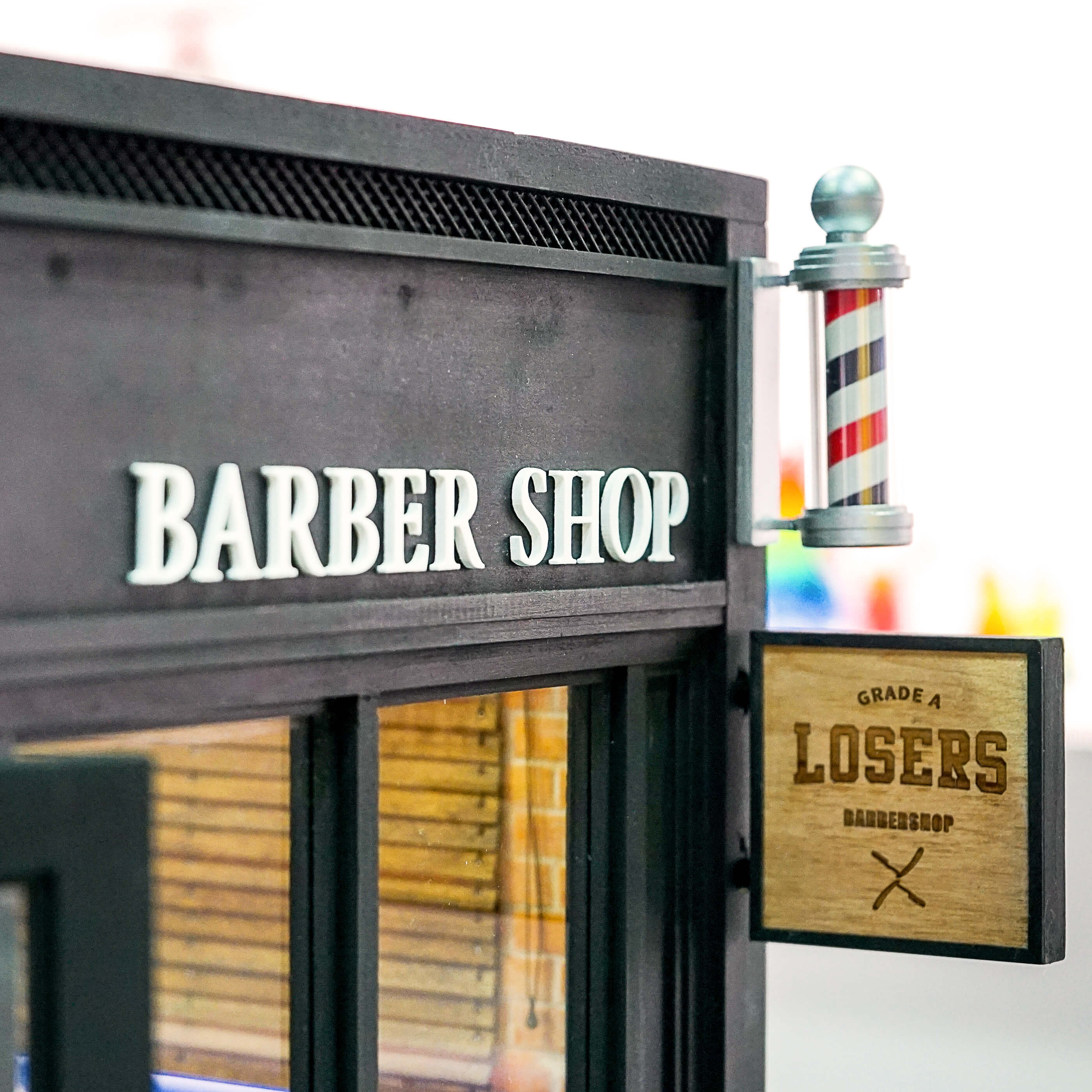 Một số mẫu thiết kế bảng hiệu barber shop đẹp, ấn tượng