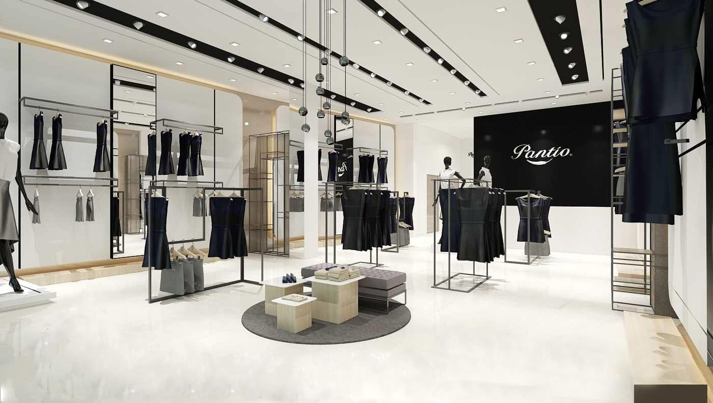 Một vài mẫu thiết kế nội thất shop thời trang đẹp, hợp xu hướng