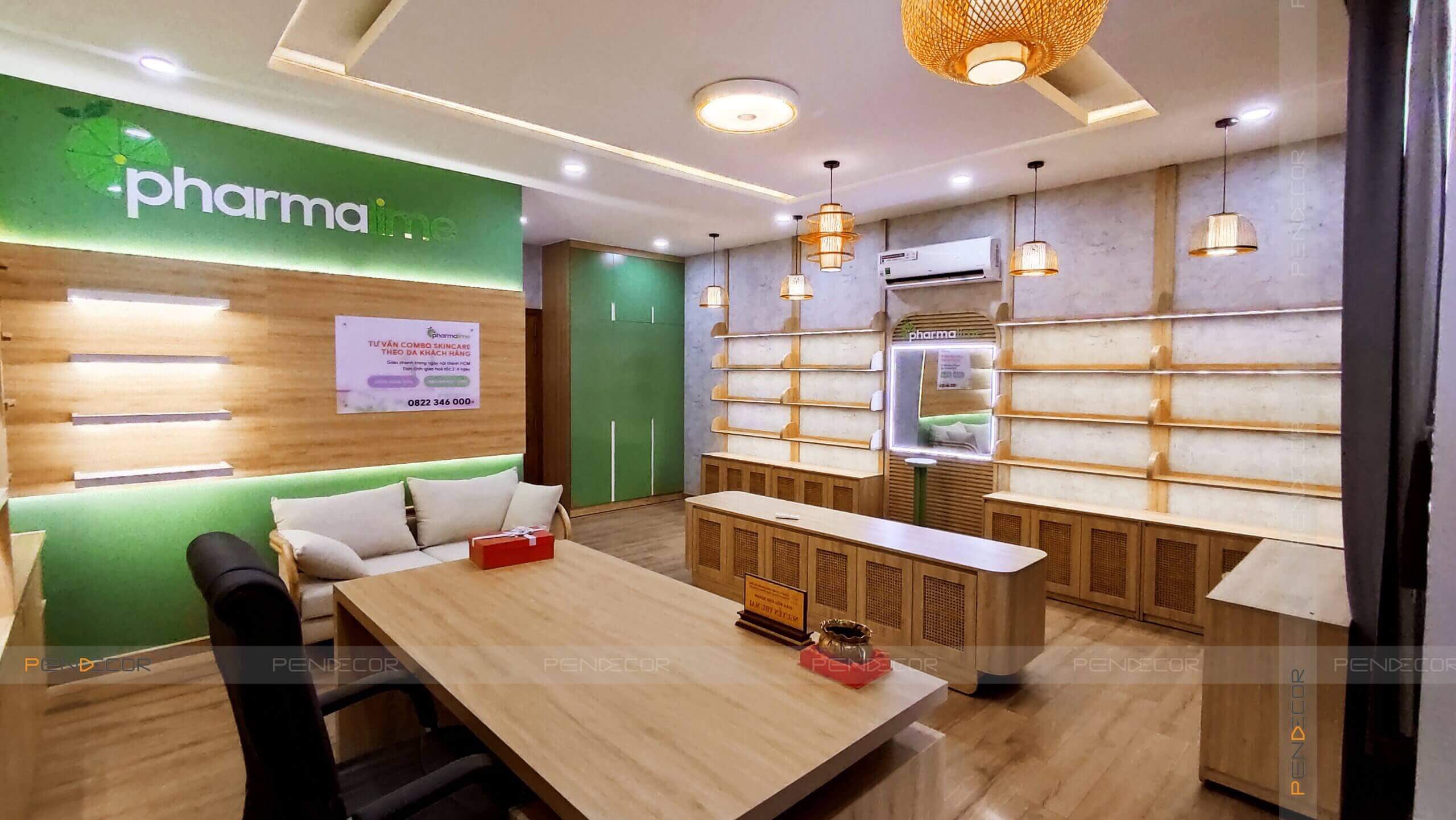 setup cửa hàng Pendecor