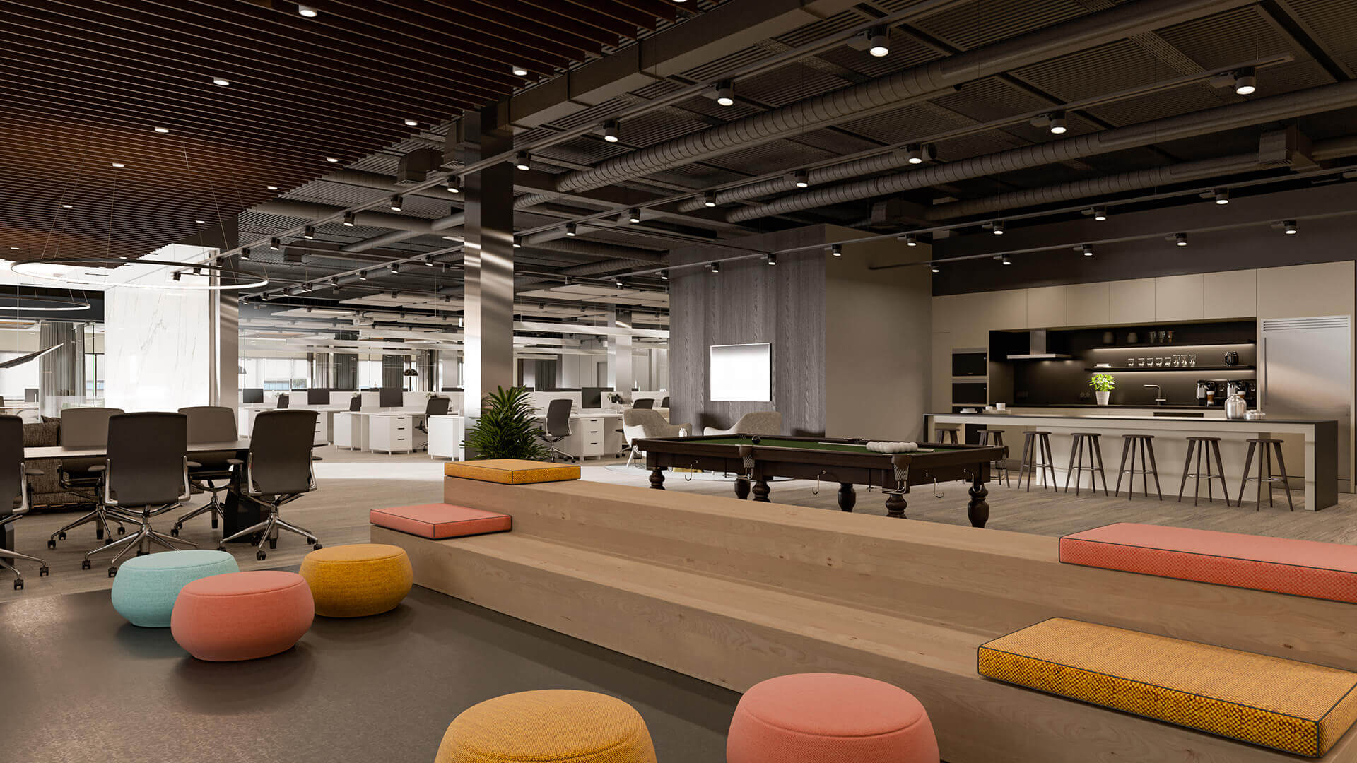 Những mẫu thiết kế văn phòng đẹp, ấn tượng đáng tham khảo