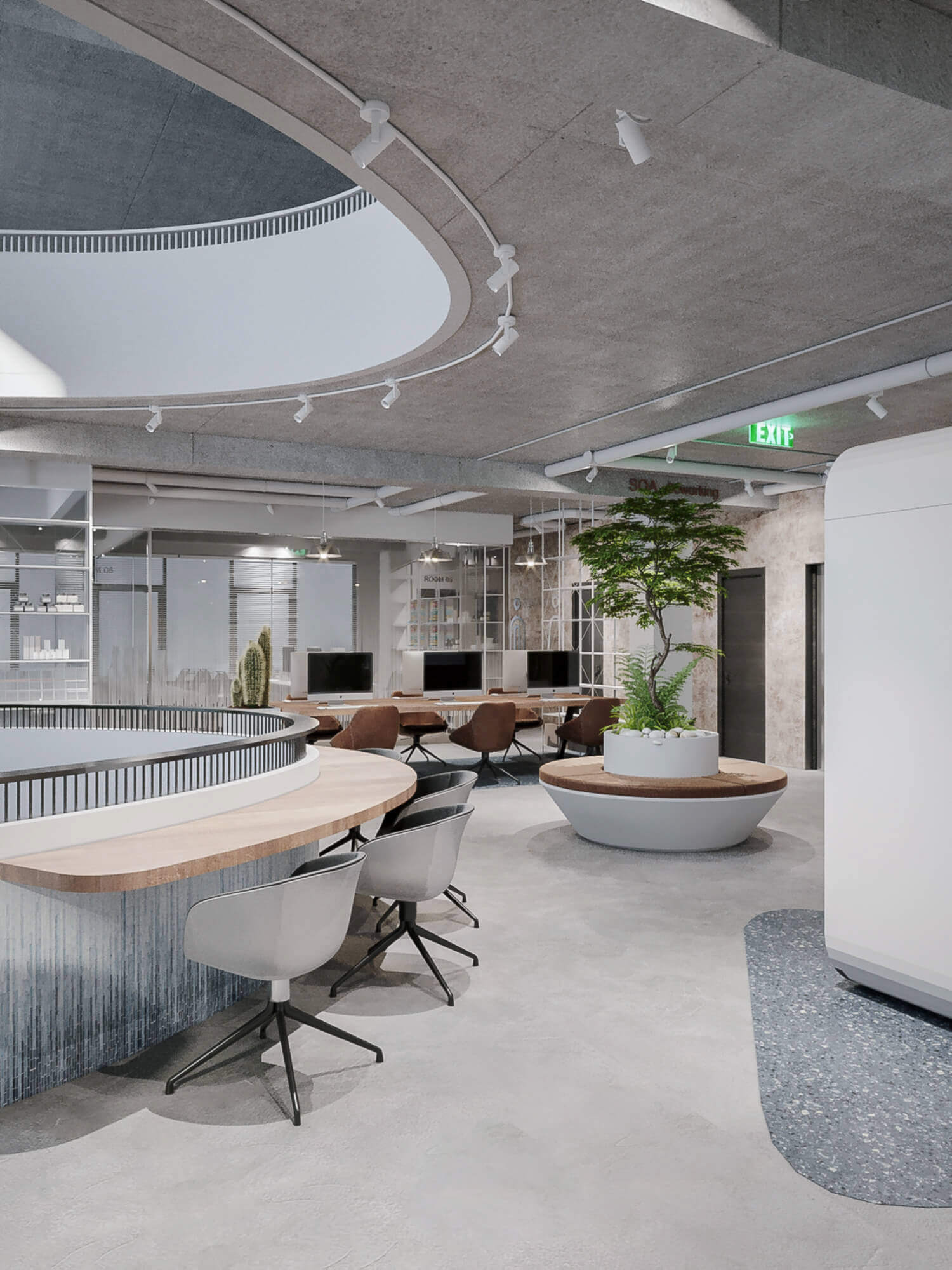 Thiết kế văn phòng sang trọng, cao cấp phù hợp cho các doanh nghiệp, tập đoàn lớn