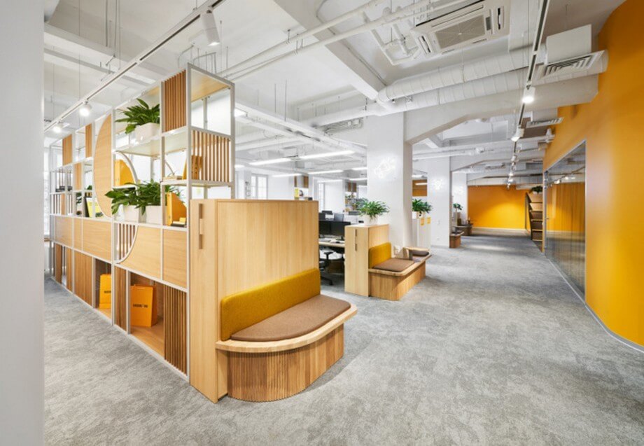 Những mẫu thiết kế văn phòng làm việc 50m2 đẹp, ấn tượng