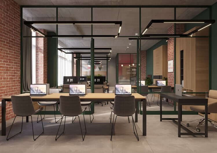 Những mẫu thiết kế văn phòng làm việc 50m2 đẹp, ấn tượng