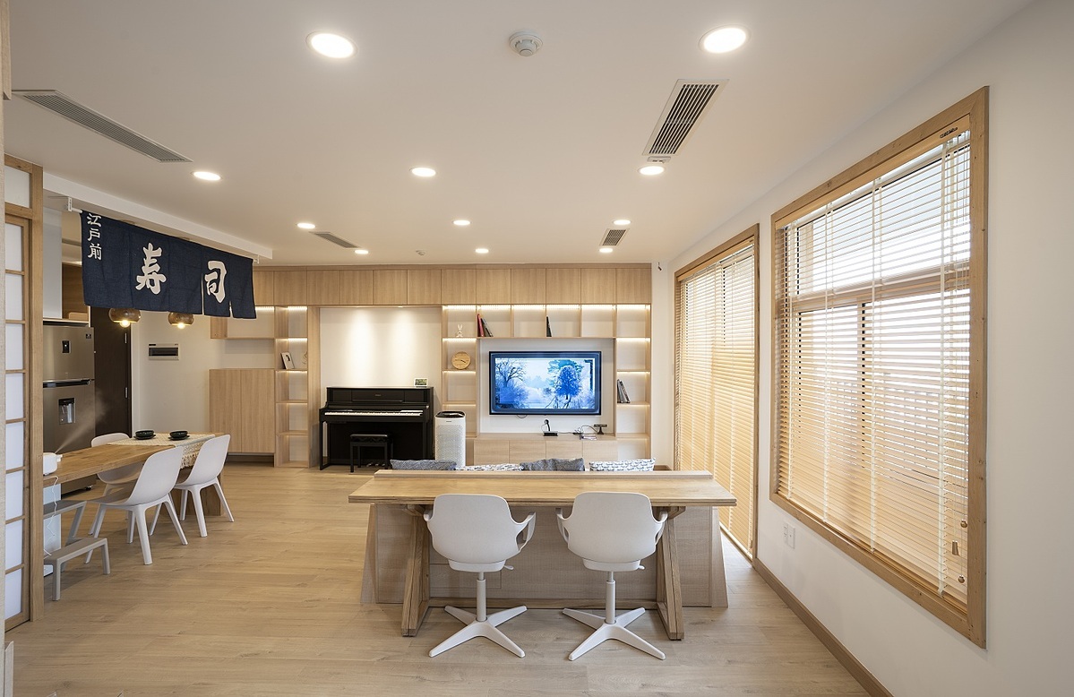 Thiết kế văn phòng kiểu Nhật đang được nhiều công ty, doanh nghiệp yêu thích lựa chọn 