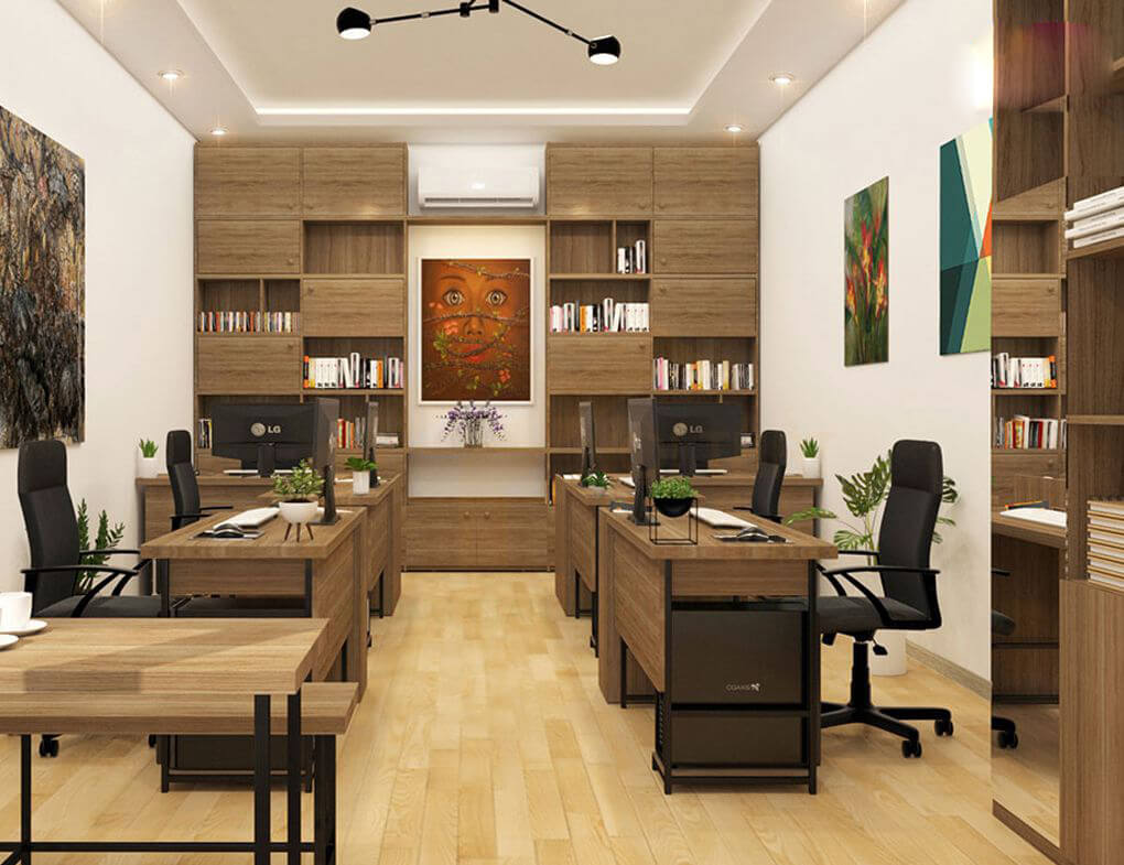 Pendecor - đơn vị thiết kế văn phòng nhà ống đẹp, chuyên nghiệp