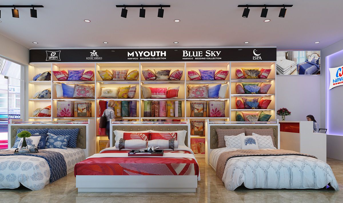 Mẫu 5: Phong cách tối giản hợp với nhiều loại quy mô