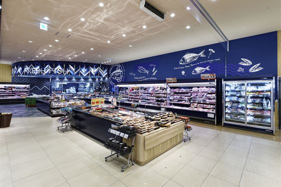 Phong cách dễ dàng phù hợp với nhiều diện tích cửa hàng