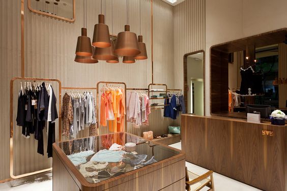 Cửa hàng phong cách tối giản luôn có sức hút riêng