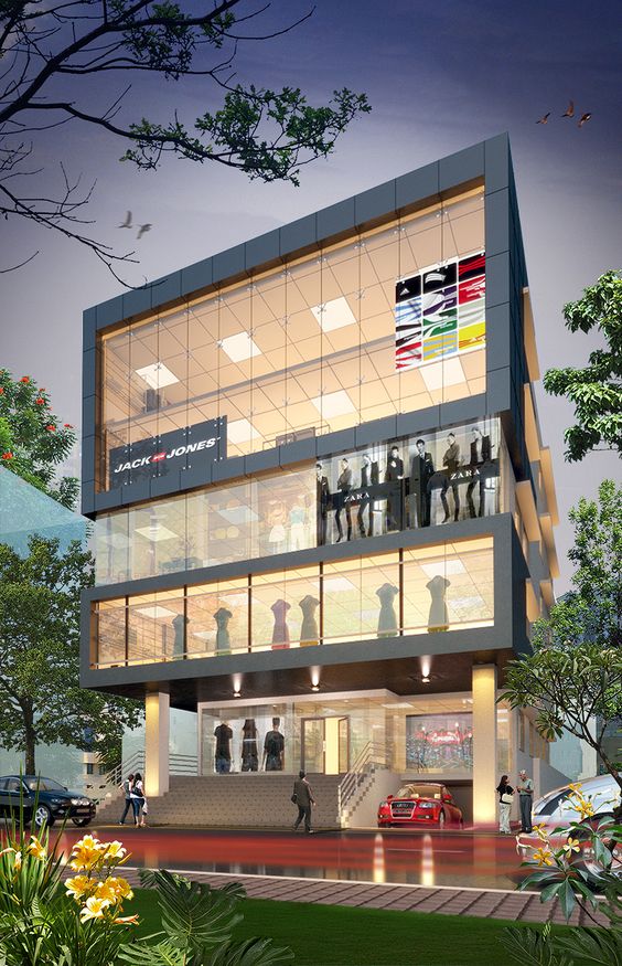 Xu hướng thiết kế mặt tiền shop thời trang tác động lớn đến sự thu hút khách hàng