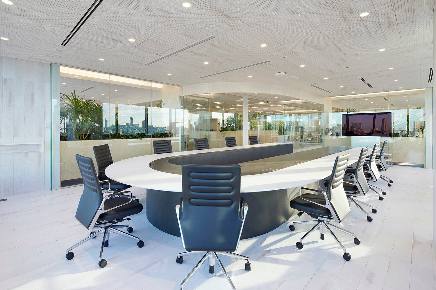 Thiết kế mặt bằng văn phòng hiện đại, theo nhóm