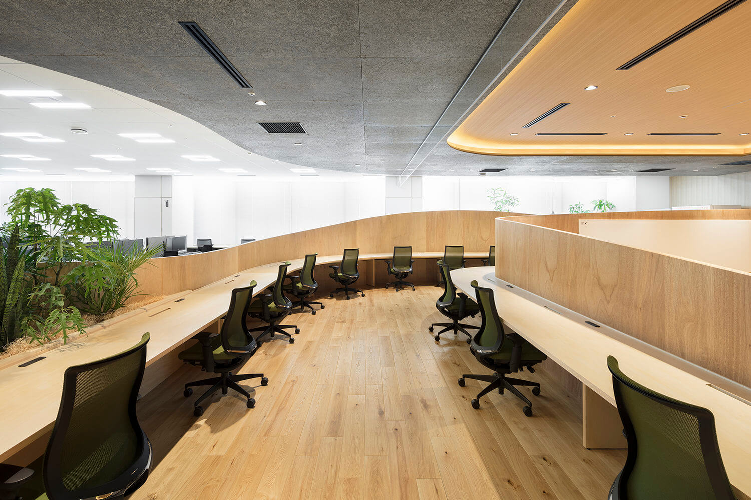 Thiết kế mặt bằng văn phòng phong cách không gian mở