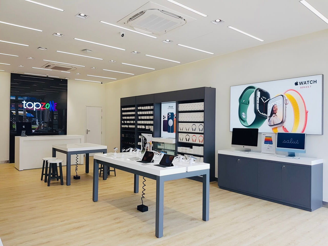 9+ mẫu thiết kế cửa hàng sim thẻ đẹp, hút khách