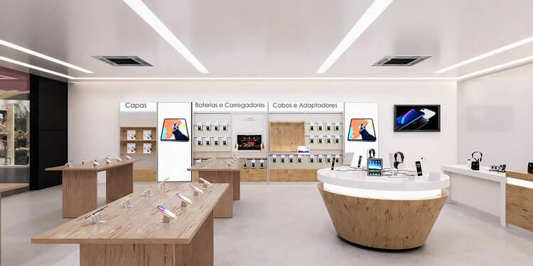 9+ mẫu thiết kế cửa hàng sim thẻ đẹp, hút khách