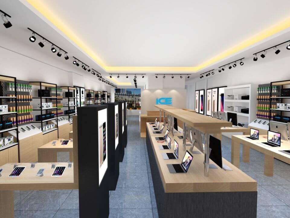 9+ mẫu thiết kế cửa hàng sim thẻ đẹp, hút khách