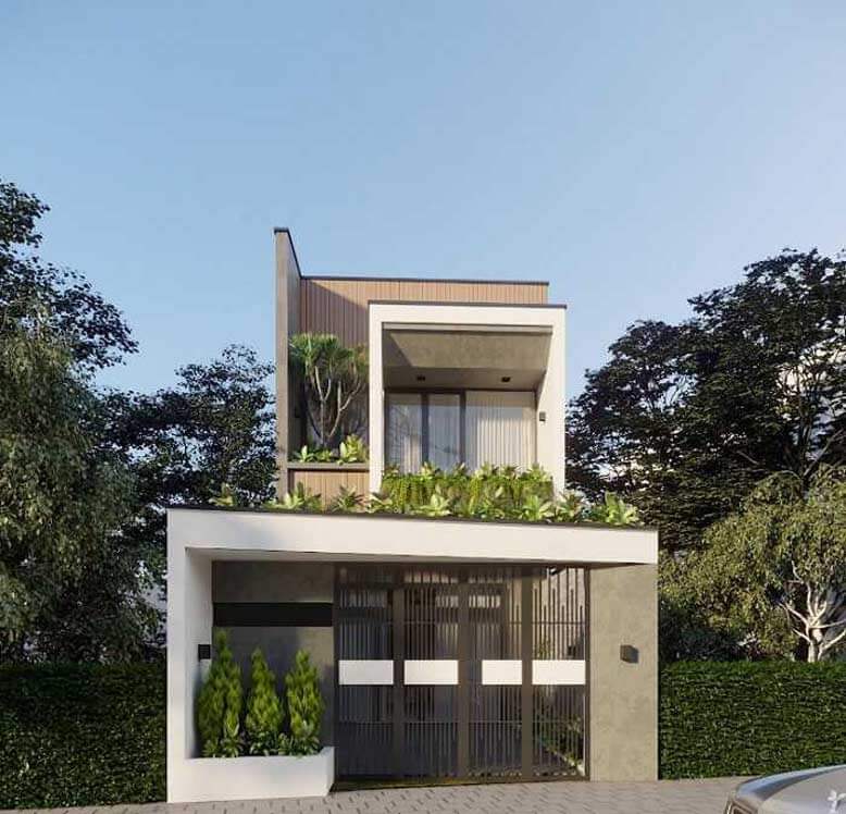 13+ mẫu mặt tiền nhà 4m thẩm mỹ, chi phí thấp, tính ứng dụng cao