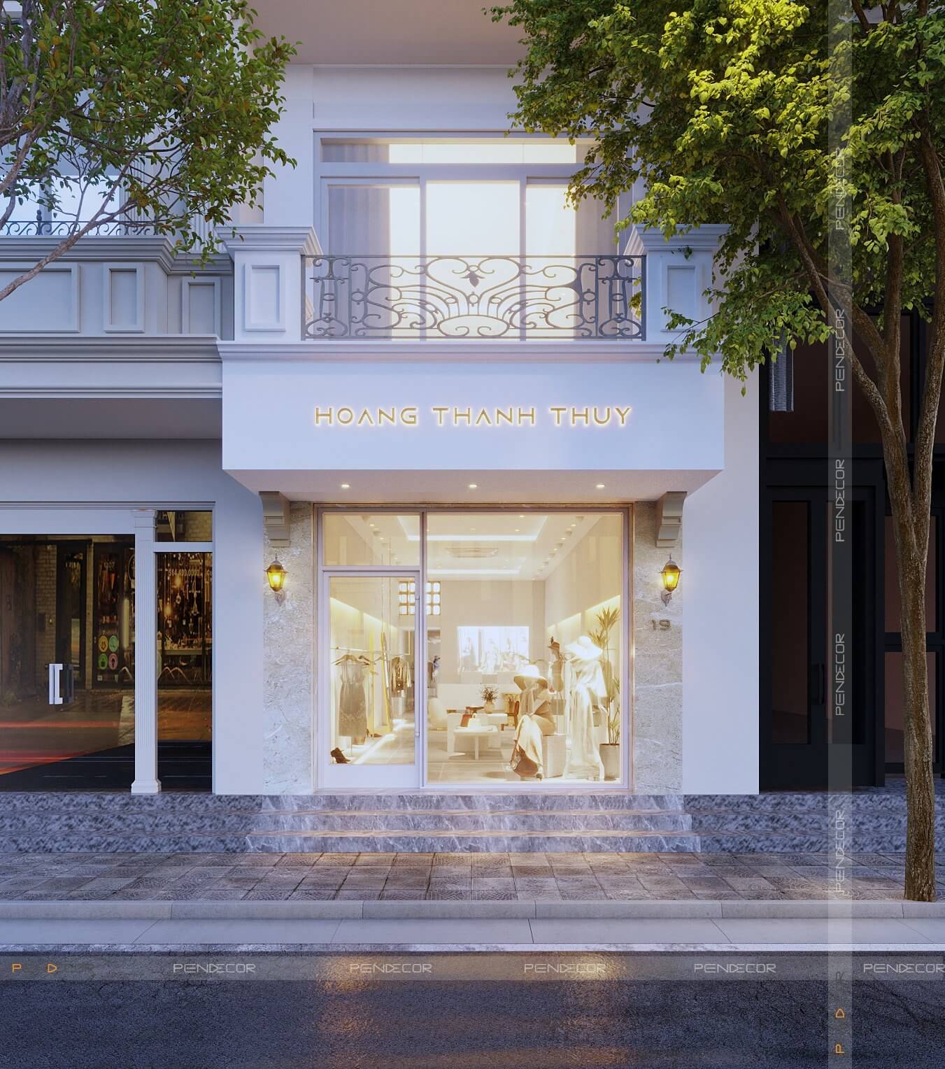 Thiết Kế Shop Thời Trang Nữ Hoang Thanh Thuy