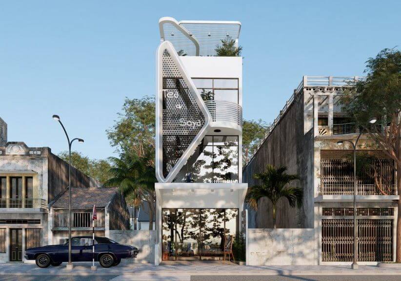 mẫu mặt tiền nhà 6m độc đáo, đáng tham khảo nhất