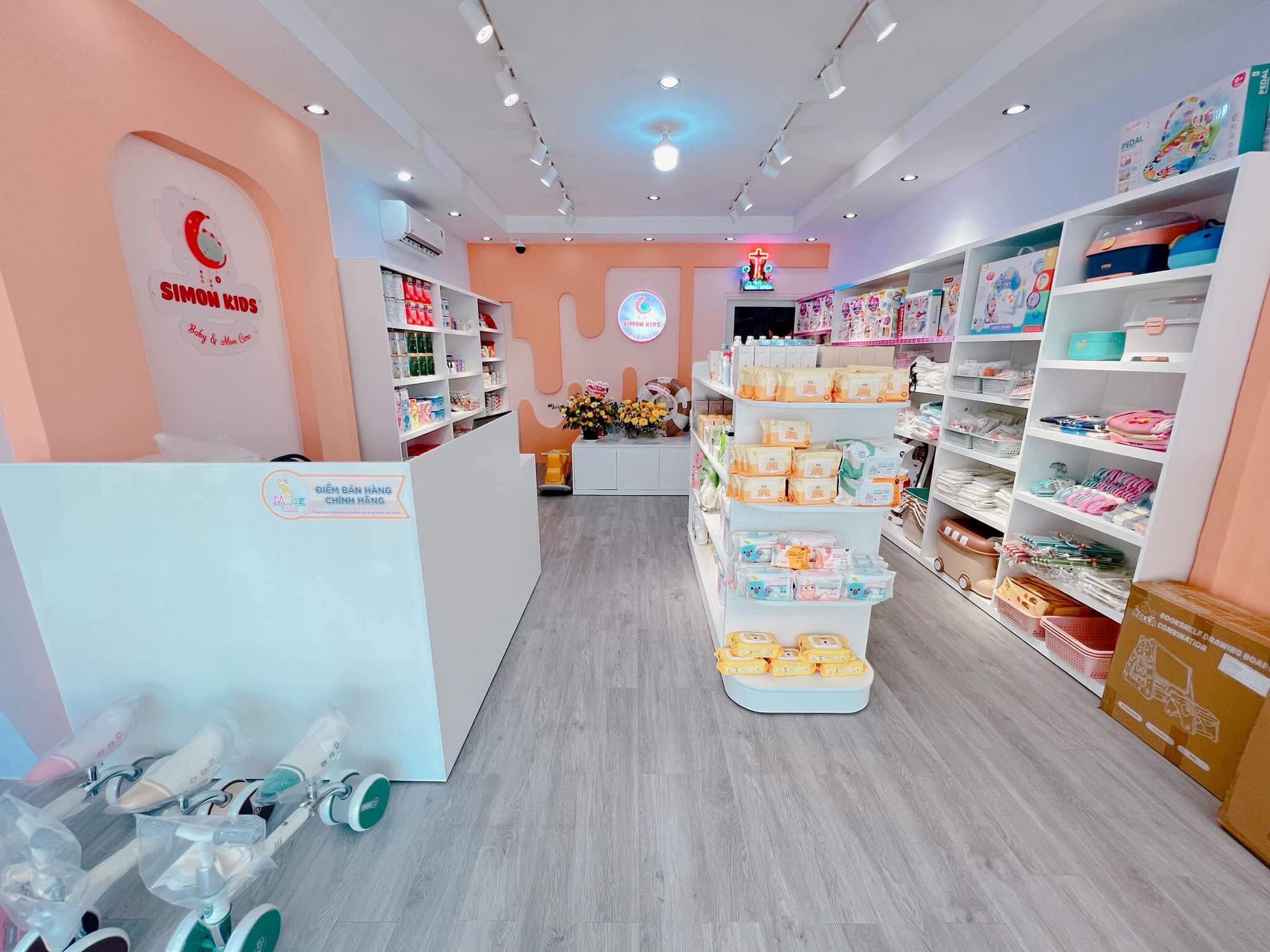 Thi Công Shop Simon Kids