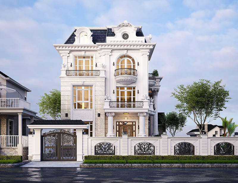 13+ mẫu mặt tiền nhà 10m đẹp mê mẩn không thể rời mắt