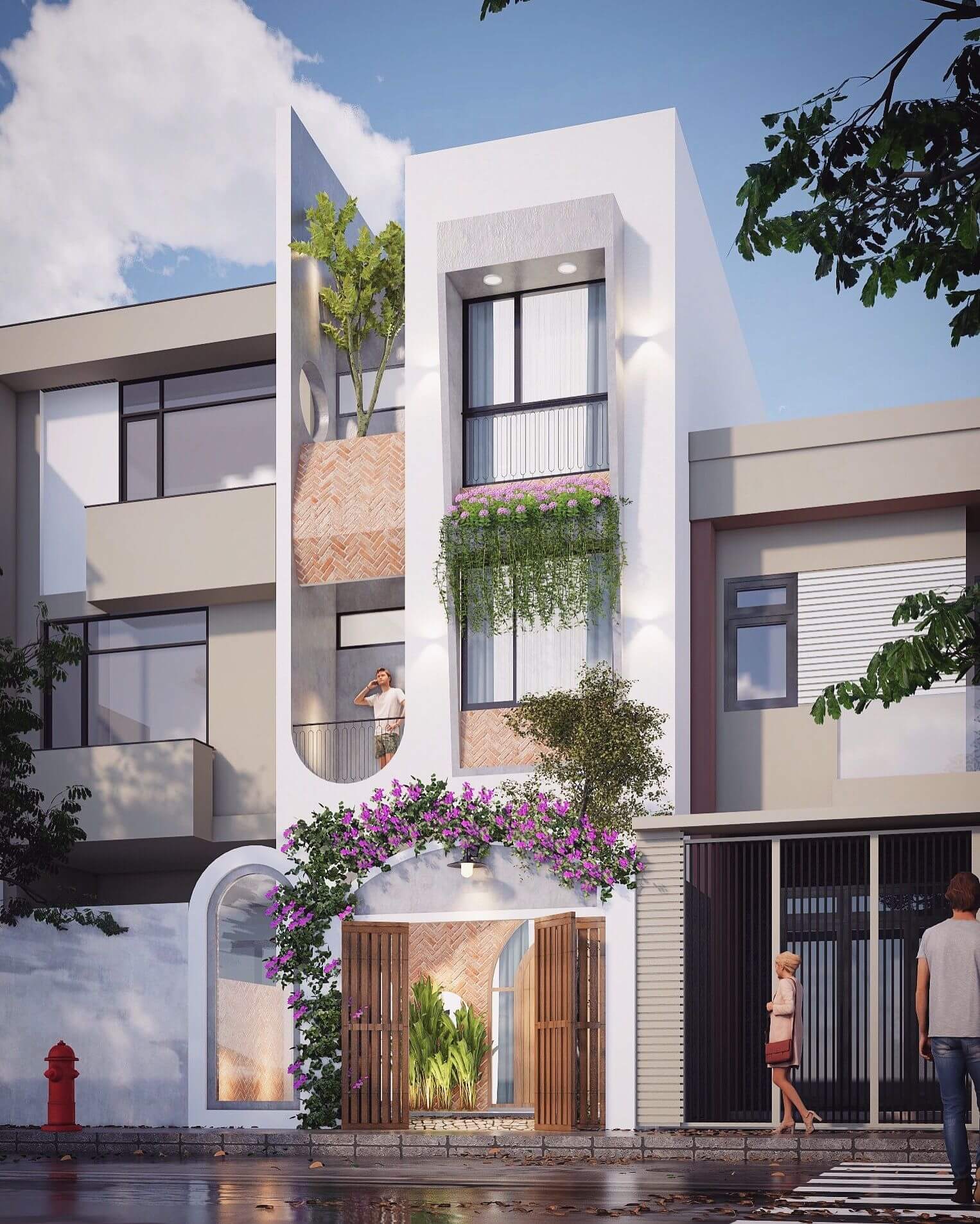 11+ mẫu nhà mặt tiền 7m ấn tượng, hợp phong thủy đẹp mê mẩn