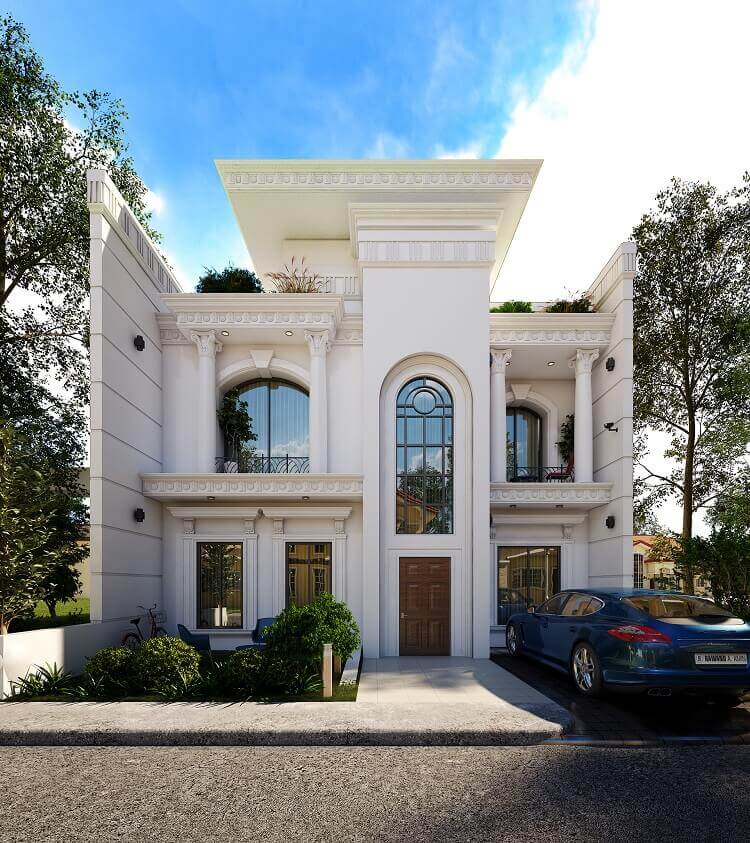 Tại sao cần thiết kế mặt tiền nhà 8m